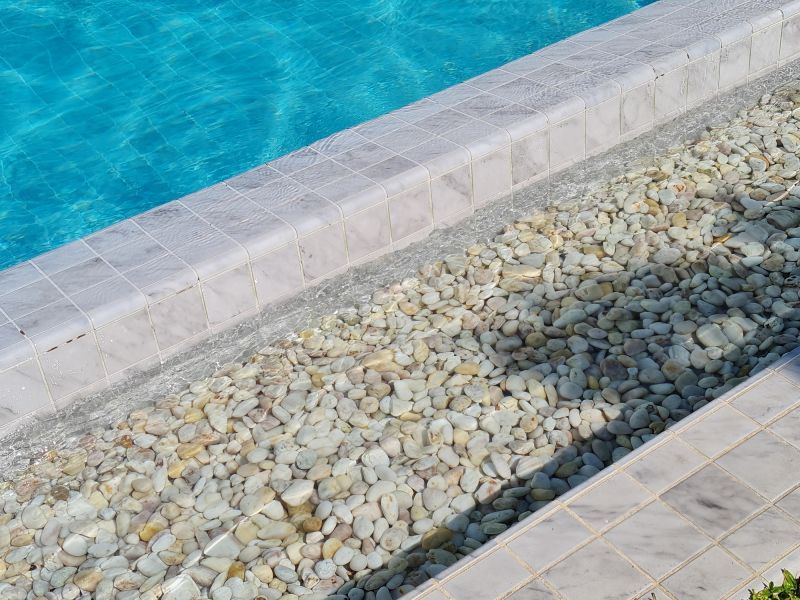 Marble Pool Coping Detail
